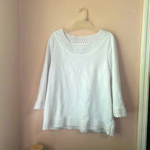 Croft & Borrow Quarter Sleeved Tunic Sz XL